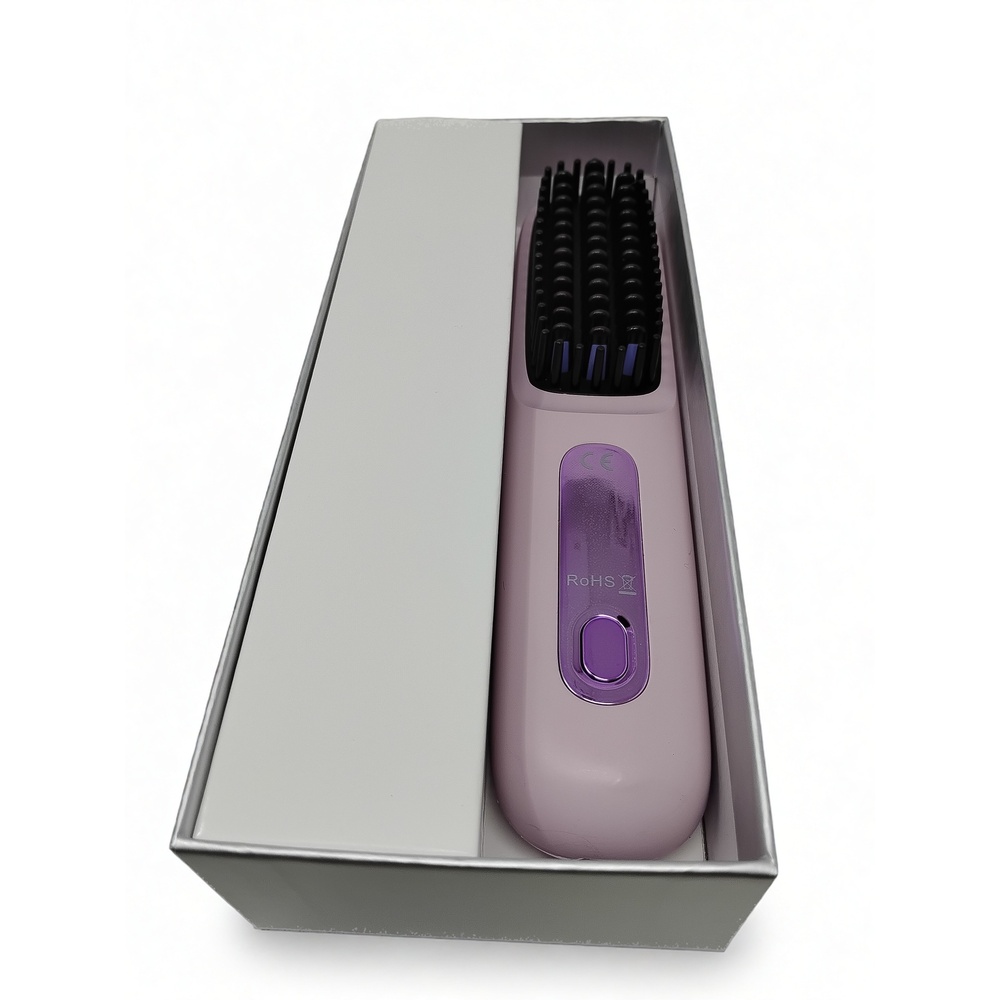 Numoya GoBrush Pro S7 Cordless Hair Straightener Brush Portable Ceramic Heated - Picture 8 of 10